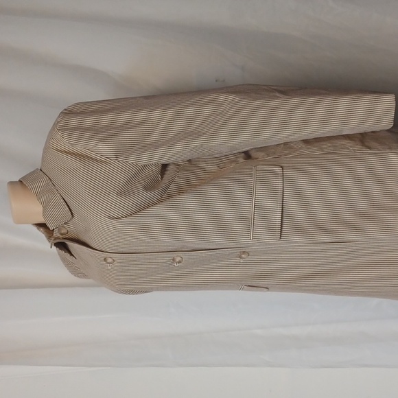 NEW ANN TAYLOR LOFT  Jacket Blazer Striped Logt  Women's l - Picture 10 of 15